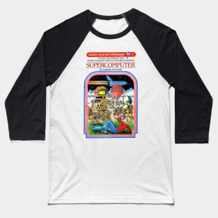 SuperComputer Baseball T-Shirt